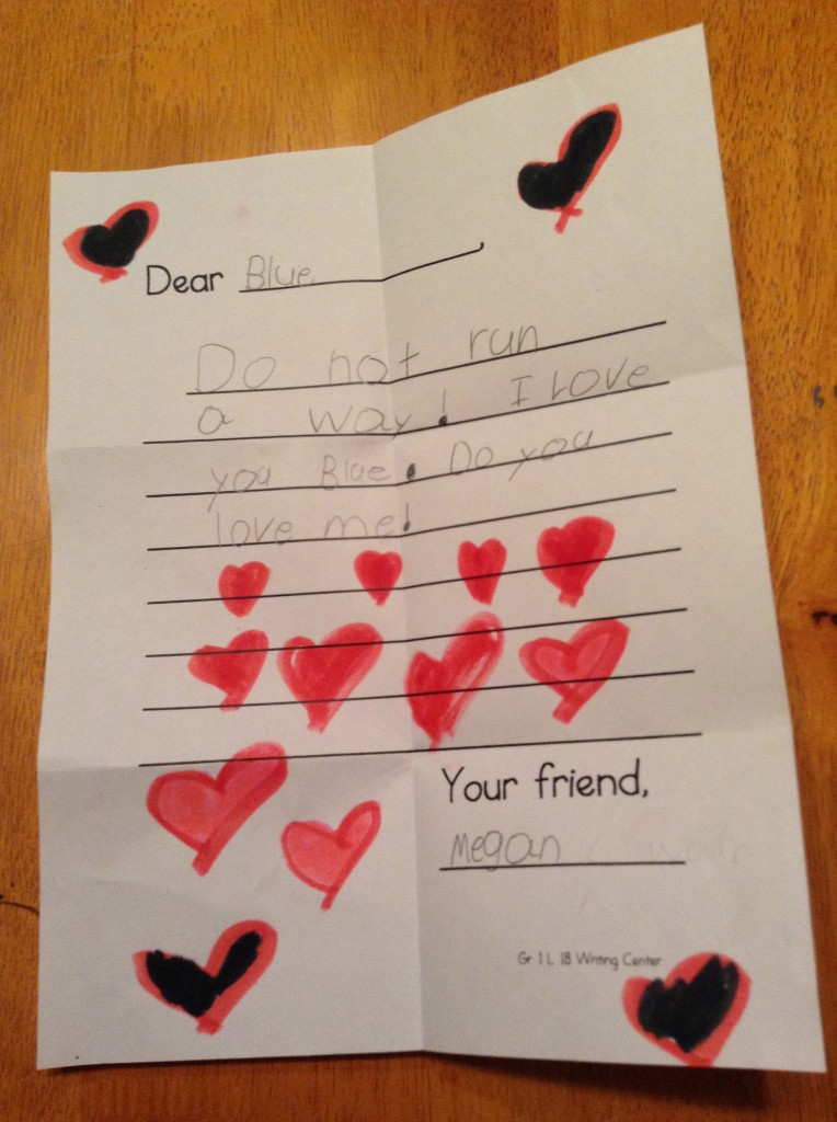 Valentine's Day Letter from Megan